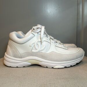 Chanel White Sneakers
